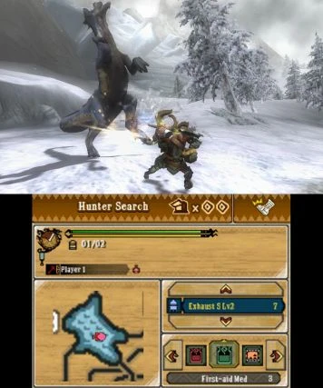 Monster Hunter 3 Ultimate (3DS)