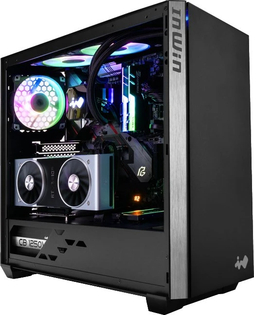 In Win 216, Glasfenster