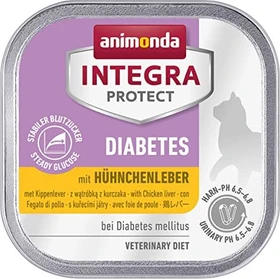 animonda Integra Protect Diabetes mit Hühnchenleber, 1.60kg (16x 100g)