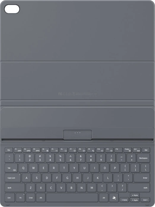 Samsung EF-DX840 DK Book Cover Keyboard Slim mit AI-Taste für Galaxy Tab A12+, schwarz, DE