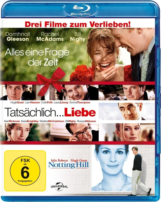 Alles eine Frage der Zeit/Tatsächlich ... Liebe/Notting Hill (Blu-ray)