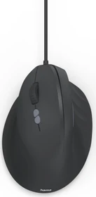 Hama ECM-500L Vertical Maus schwarz, Linkshänder, USB (00173087)