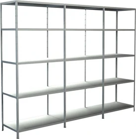 Schulte Lagertechnik PowerMAX Schwerlastregal 260x200x50cm weiß
