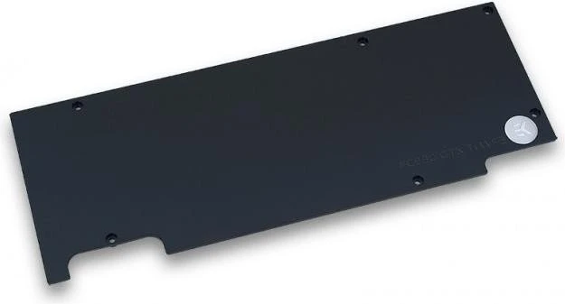EK Water Blocks EK-FC980 GTX Ti WF3 Backplate schwarz