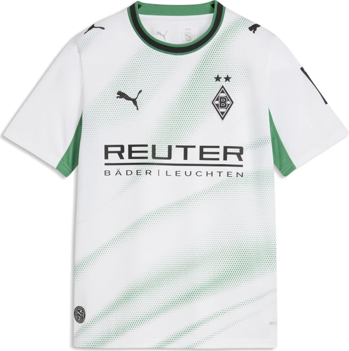 Puma Borussia Mönchengladbach 2026/2027 Heimtrikot kurzarm puma white/archive green (Junior)