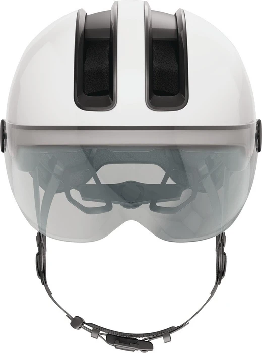 ABUS HUD-Y ACE Helm shiny white