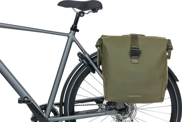 Basil SoHo Nordlicht MIK Doppeltasche Gepäcktasche moss green
