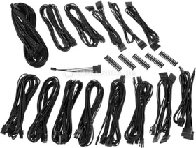 BitFenix Alchemy 2.0 CMR-Series Kabel Kit für Netzteile, schwarz (BFX-ALC-CMRKK-RP)