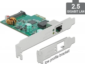 DeLOCK 2.5G LAN-Adapter, RJ-45, PCIe 2.1 x1, PoE+ (89139)