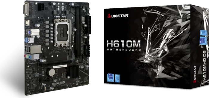 Biostar H610MHD D5 (Intel 1700)