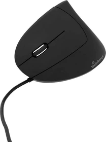 MediaRange Vertical Maus schwarz, Linkshänder, USB (MROS231)