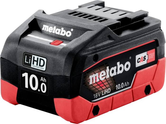 Metabo Werkzeug-Akku 18V, 10.0Ah, Li-Ionen/LiHD [10.0Ah] [180Wh]
