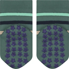 Falke Multi Stripe Babys Haus Socken dark jade (Junior)