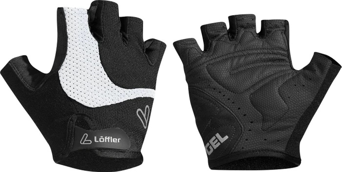 Löffler Bike Gel Fahrradhandschuhe weiß