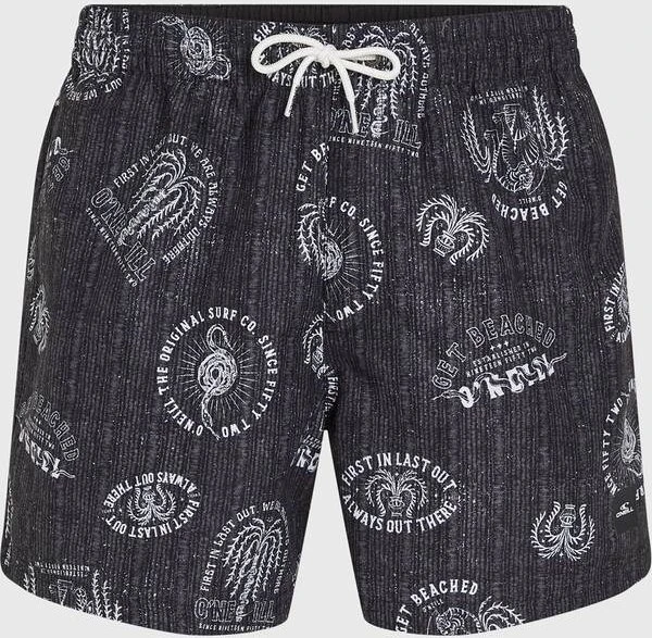 O'Neill Cali Print 15" Badeshorts black mystical (Herren)
