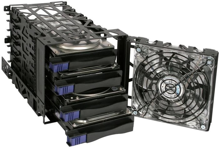 Icy Dock MB074SP-B Black Vortex