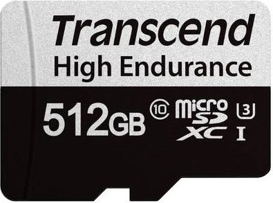 Transcend High Endurance 350V, microSD UHS-I U1/U3
