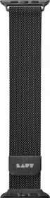 LAUT Steel Loop Armband für Apple Watch 38mm/40mm/41mm schwarz