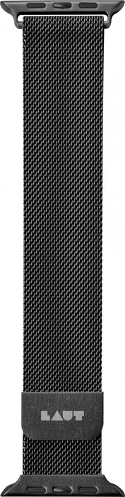 LAUT Steel Loop Armband für Apple Watch 38mm/40mm/41mm schwarz