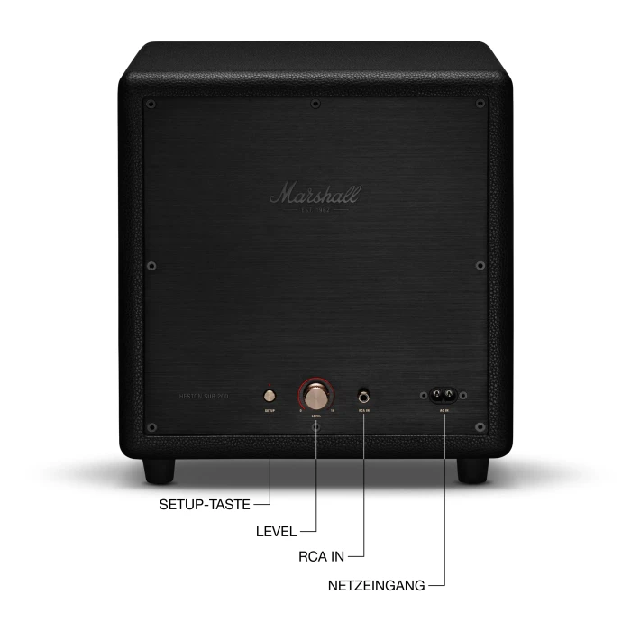 Marshall Heston Sub 200 schwarz