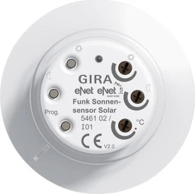 Gira eNet Funk Sonnensensor Solar, reinweiß (5461 02)