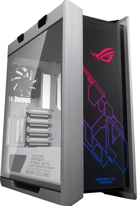 ASUS ROG Strix Helios GX601 White Edition, Glasfenster