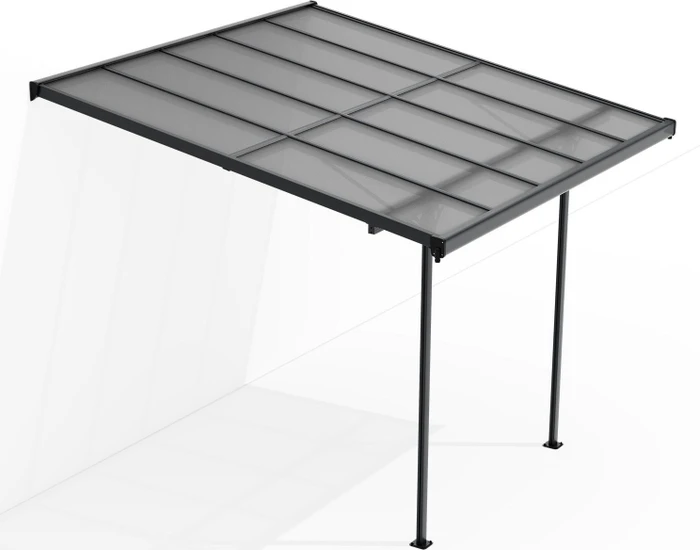 Juskys Borneo Terrassenüberdachung anthrazit
