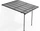 Juskys Borneo Terrassenüberdachung 3x3m anthrazit (21024)