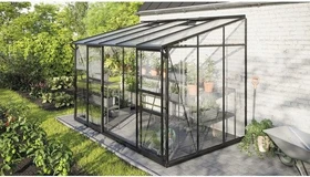 Vitavia Ida 6500 ESG/HKP Anlehngewächshaus anthrazit