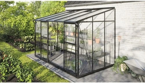 Vitavia Ida 6500 ESG/HKP Anlehngewächshaus anthrazit