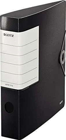 Leitz Qualitäts Ordner 2-Ring 180° Solid, 60mm, A4, schwarz