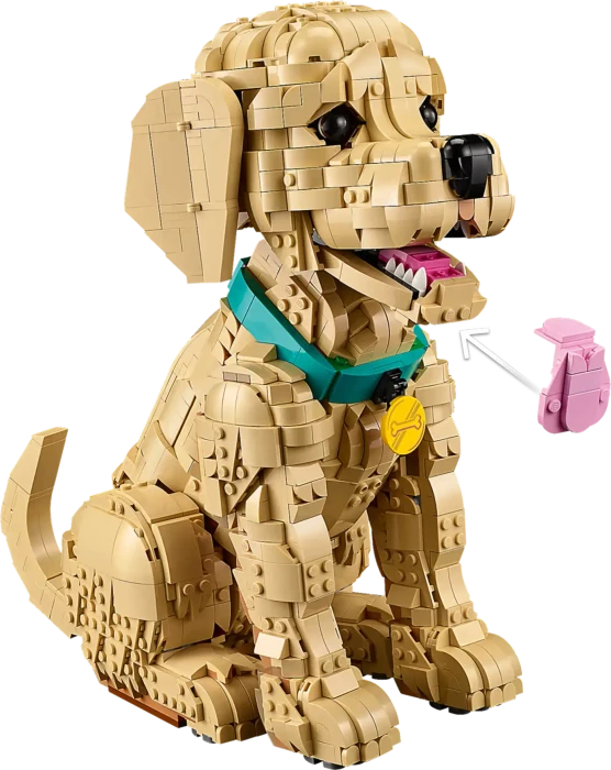 LEGO Icons - Golden Retriever Welpe