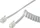 Wentronic Goobay Telefonhörer-Spiralkabel RJ-10/RJ-10 4m weiß (68601)