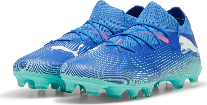 Puma Future 7 Match FG/AG bluemazing/puma white/electric peppermint (Herren)