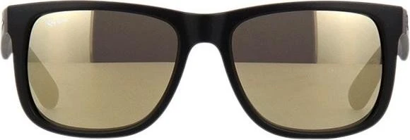 Ray-Ban RB4165 Justin Classic 54mm schwarz/light brown-mirror gold