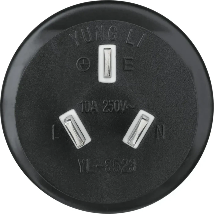 Hama Reisestecker China/Australien, schwarz (00108882) – Bild 3 von 4