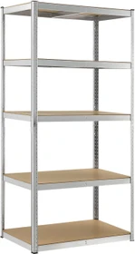 Juskys Schwerlastregal Basic silber