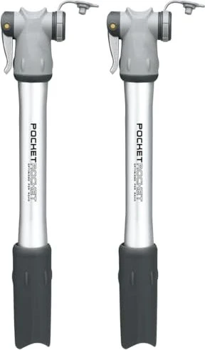 Topeak Pocket Rocket Minipumpe silber