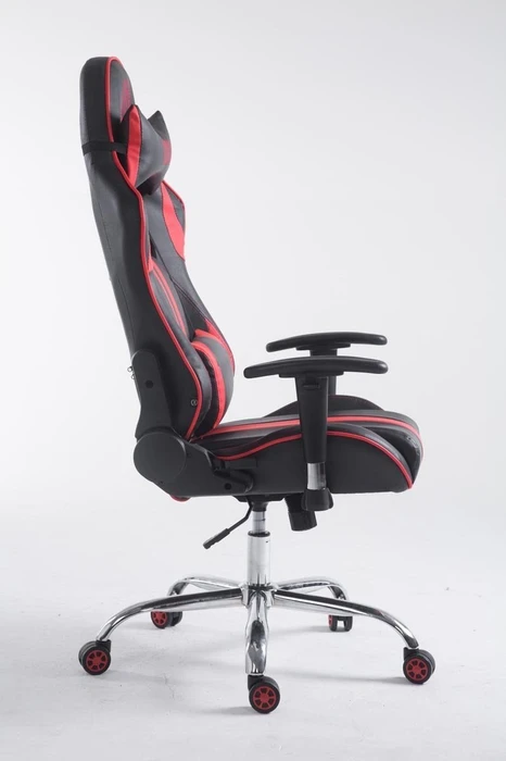 CLP Racing Limit Kunstleder Gamingstuhl, schwarz/rot