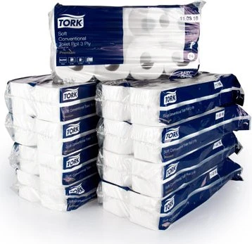 Tork T4 Premium Toilettenpapier 3-lagig weiß, 72 Rollen