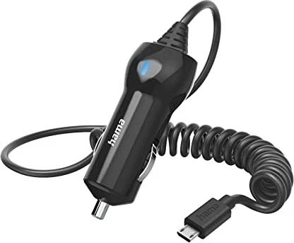 Hama Auto-Ladegerät mit Micro-USB-Anschluss 6W 1m schwarz
