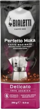 Bialetti Perfetto Moka Delicato Kaffeepulver, 250g