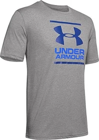 Under Armour GL Foundation Funktionsshirt kurzarm steel light heather/versa blue (Herren)