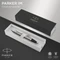 Parker IM Kugelschreiber stainless steel lacquer/chrome trim, Geschenkbox Vorschaubild