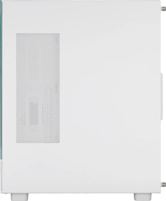 SilverStone Lucid 04, weiß, Glasfenster