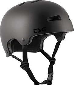 TSG Evolution Solid Color Helm satin dark black (Junior)