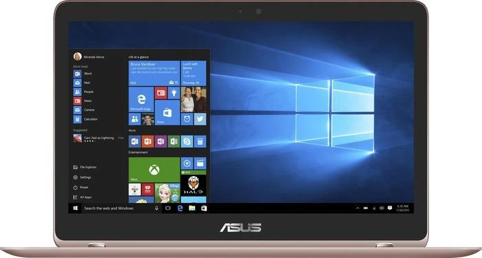 ASUS ZenBook Flip UX360UAK-BB355T, Icicle Gold, Core i7-7500U, 8GB RAM, 256GB SSD, DE