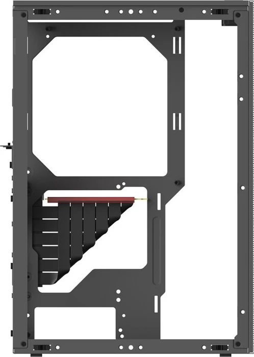 SSUPD Riser Card Cable, gewinkelt, PCIe 4.0, 140mm