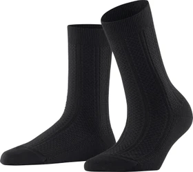 Falke Needlepoint Socken schwarz (Damen)