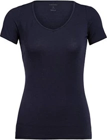 Icebreaker Siren Sweetheart Funktionsshirt kurzarm midnight navy (Damen)